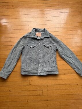 Lucky Brand Sage Suede Jacket with Leather Label